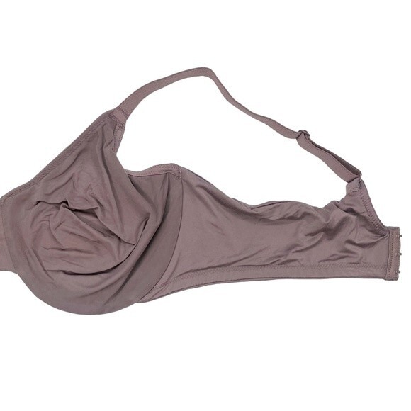 Wacoal Perfect Primer Full Figure Underwire Bra 40D * Brown Seamless Soft Cups - Picture 4 of 8